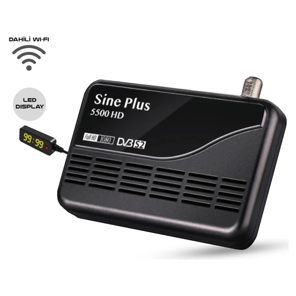 Sine Plus 5500 HD Wi-Fi Uydu Alıcısı - Görsel 7