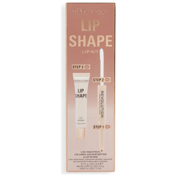 Revolution Lip Shape Dudak Kiti Rose Pink - Görsel 7