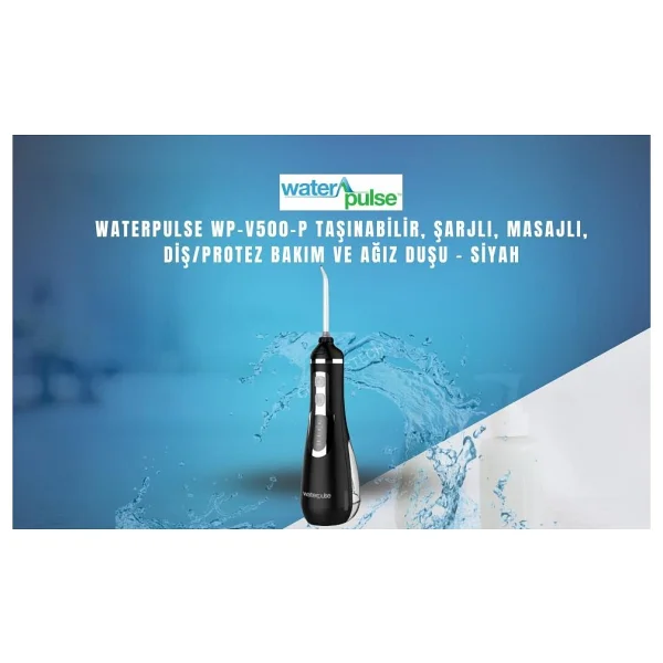 Waterpulse V500 Siyah Ağız Duşu - Görsel 2