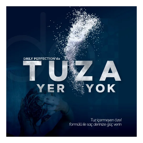 Dp Daily Perfection Pamuk Sütü Ve Buğday Proteini Tuzsuz Şampuan 250 Ml - Görsel 3