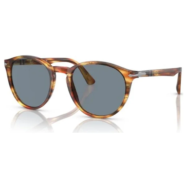 Persol Po3152s 904356 Striped Yellow-Blue Erkek Güneş Gözlüğü - Görsel 6