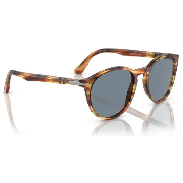Persol Po3152s 904356 Striped Yellow-Blue Erkek Güneş Gözlüğü - Görsel 4