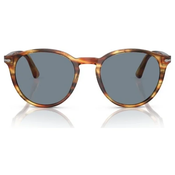 Persol Po3152s 904356 Striped Yellow-Blue Erkek Güneş Gözlüğü - Görsel 5
