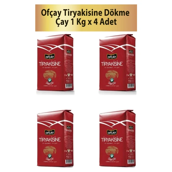 Ofçay Tiryaki 1 Kg 4'lü Çay - Görsel 3