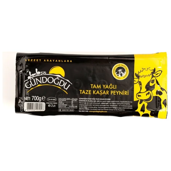 Gündoğdu Taze Kaşar Peyniri 700 Gr 4'lü - Görsel 4