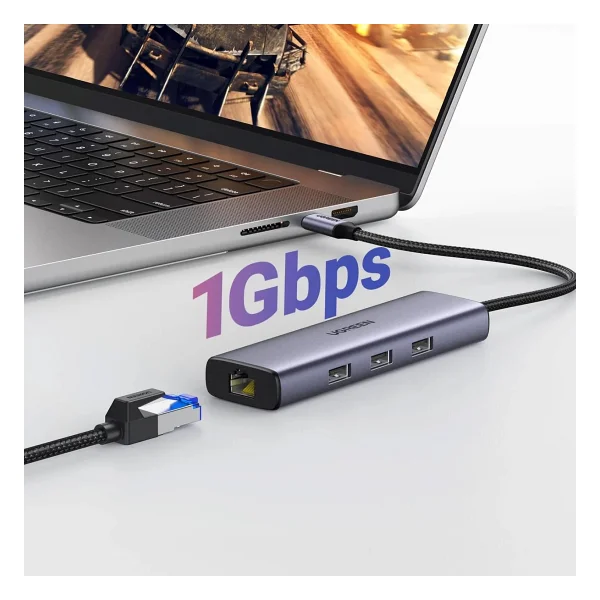 Ugreen 15598 100 W Laptop Docking Station - Görsel 5