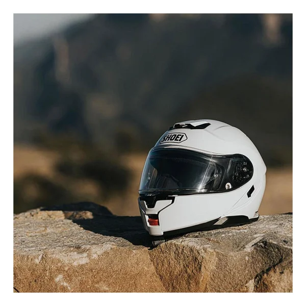Shoei Neotec 3 Beyaz Çene Açılır Motor Kaskı - Görsel 5