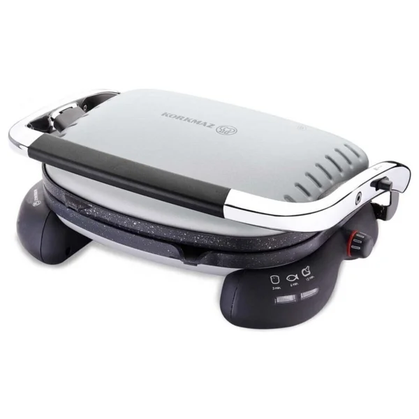 Korkmaz Castron A324-04 Gri 1800 W Tost Makinesi - Görsel 2