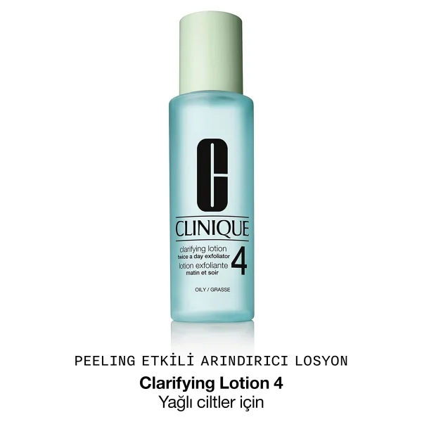 Clinique Clarifying Lotion 4 Yağlı Ciltler İçin 200 Ml Tonik - Görsel 8