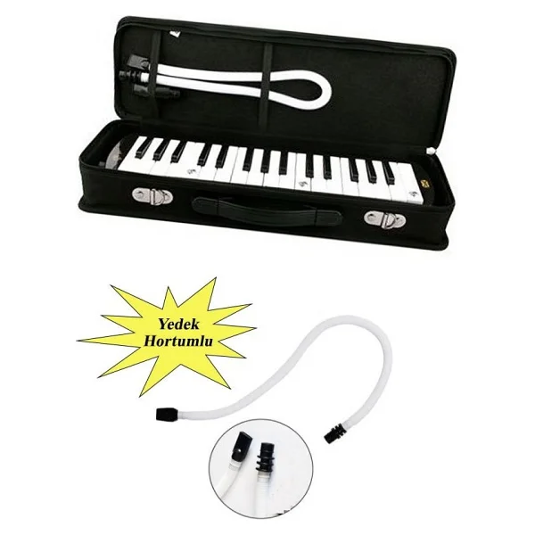 Ticon 32k Çantalı Siyah 32 Tuşlu Melodika - Görsel 2
