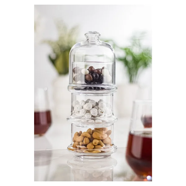 Paşabahçe Villa Patisserie 96986 3 Katlı Kurabiyelik - Görsel 2