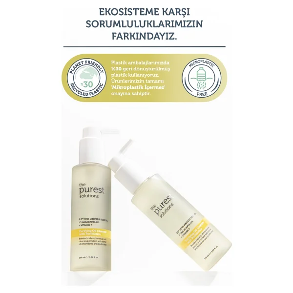 The Purest Solutions Postbiyotik İçerikli Arındırıcı 150 Ml Yüz Temizleme Yağı - Görsel 6