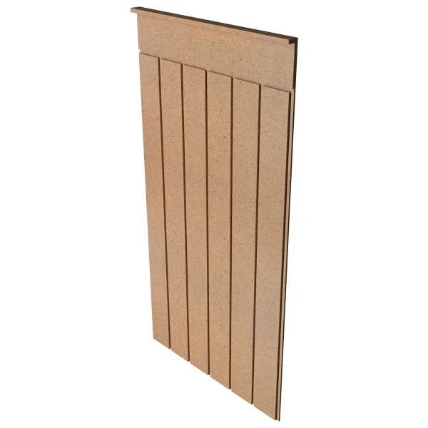 Yoko Home Dekoratif Duvar Paneli ( 54 X 100 Cm ) Boyanabilir Ahşap 10 Mm Ham Mdf Duvar Paneli - Görsel 2
