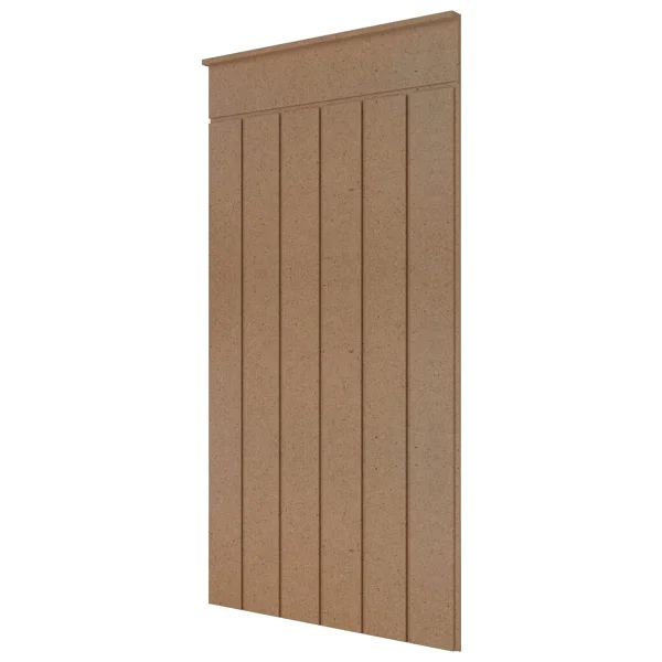 Yoko Home Dekoratif Duvar Paneli ( 54 X 100 Cm ) Boyanabilir Ahşap 10 Mm Ham Mdf Duvar Paneli - Görsel 3