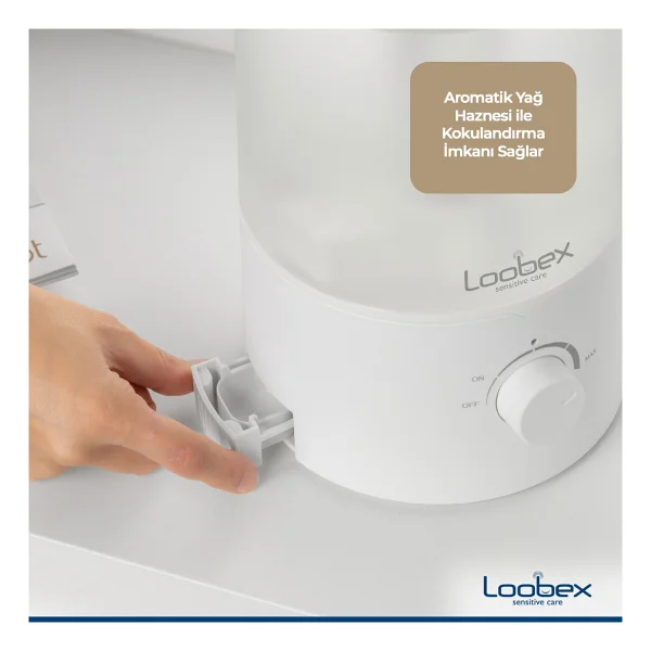Loobex Me-3140 Hava Nemlendirici Buhar Makinesi - Görsel 8