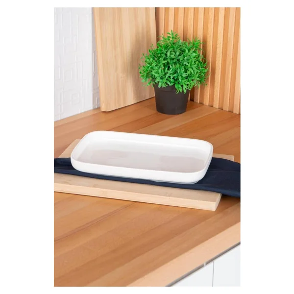Acar Pure Royal 26.5 Cm Dikdörtgen Kayık Tabak - Görsel 3
