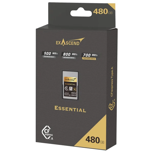 Exascend Essential Cfexpress Type-A 8K 480 GB Hafıza Kartı - Görsel 6