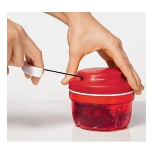 Tupperware Soğan Doğrayıcı Elektriksiz El Rondosu - Almond - Görsel 4