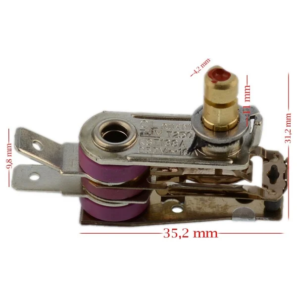 Kgpart Tost Makinesi Kısa Mil Termostat - Görsel 2