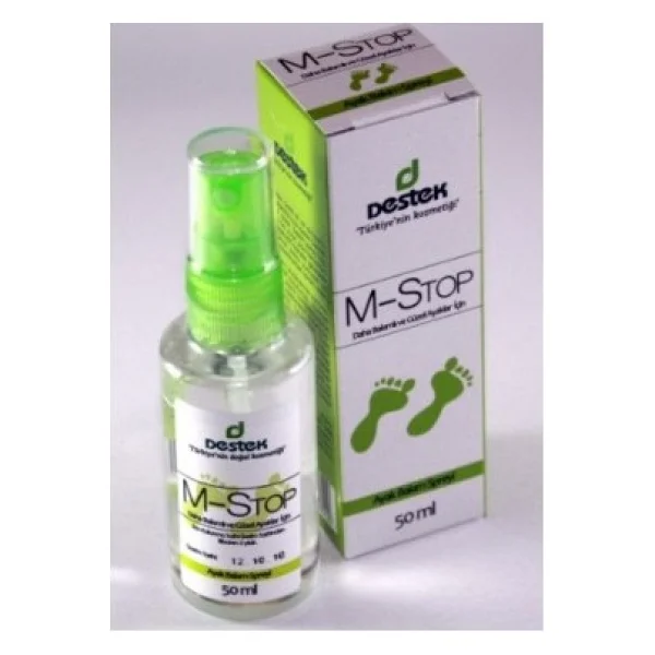 Destek M-Stop Mantar Ayak Bakım Spreyi 50 Ml - Görsel 2