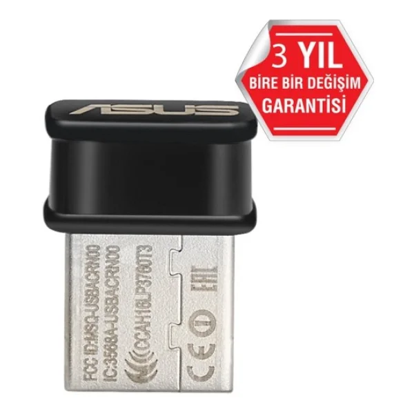 Asus USB-Ac53 Nano Kablosuz Ağ Adaptörü - Görsel 2