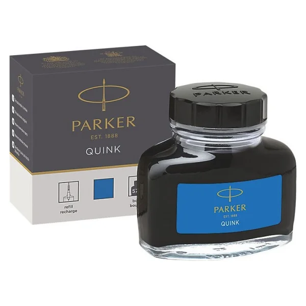 Parker Quink 57 Ml Dolma Kalem Mürekkebi Mavi - Görsel 4