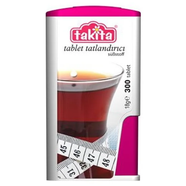Takita 300 Adet 18 Gr Tablet Tatlandırıcı - Görsel 2