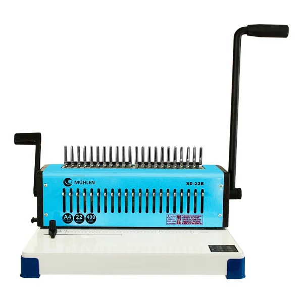 Mühlen Sd-22b Profesyonel Spiral Ciltleme Makinesi - Görsel 9