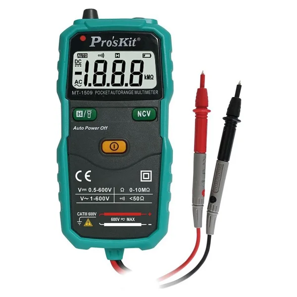Proskit MT-1509 Cep Tipi Autorange Dijital Multimetre - Görsel 2