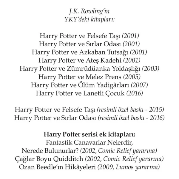Yapı Kredi Yayınları Harry Potter Ve Zümrüdüanka Yoldaşlığı - J. K. Rowling - Görsel 3