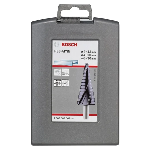 Bosch 2608588069 Hss-Altin 3 Parça Kademeli Matkap Ucu Seti - Görsel 2