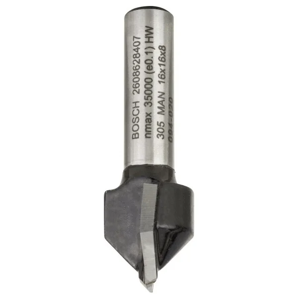 Bosch Standard W V-Kanal Freze 8x16x45 Mm - Görsel 5