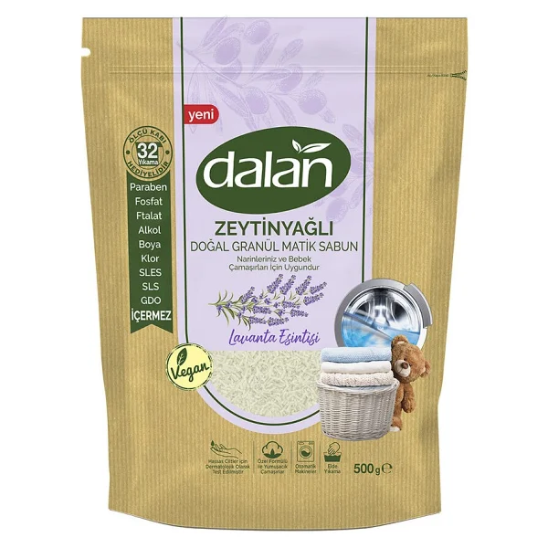 Dalan Zeytinyağlı Lavanta Esintisi Doğal Granül Sabun 500 Gr - Görsel 2