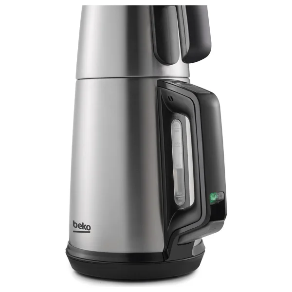 Beko Bkk 2210 Elektrikli Çay Makinesi 0,7 L Demlik Kapasitesi Paslanmaz Çelik İnoks Renk - Inox - Görsel 4