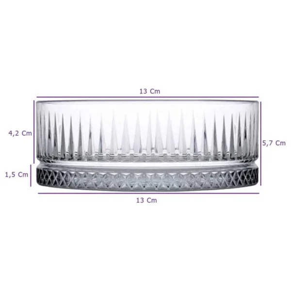Paşabahçe Elysia 530042 510 Cc 6'lı Kase - Görsel 3