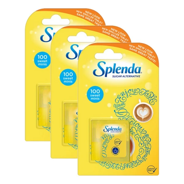 Splenda 100 Tablet 3'lü Paket Tatlandırıcı - Görsel 4