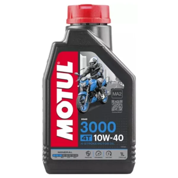Motul 3000 10w-40 4t 1 Lt Mineral Motosiklet Yağı - Görsel 5