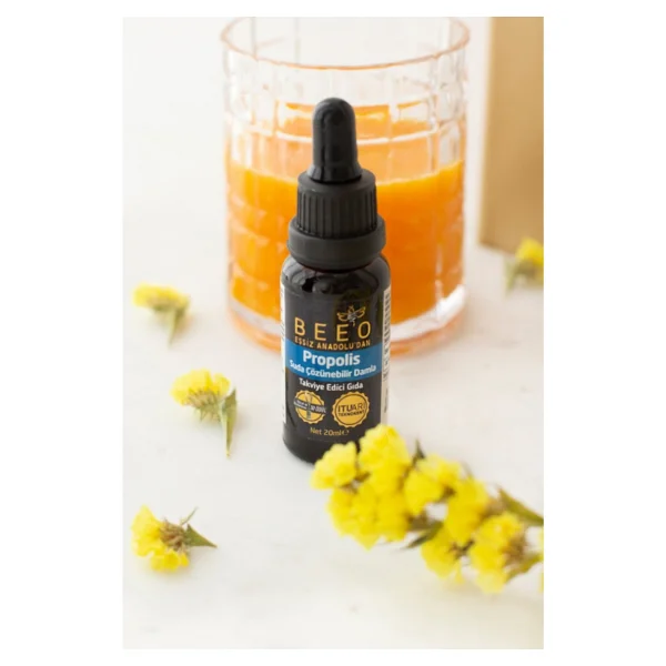 Bee'o Suda Çözünür Propolis Damla 20 Ml 3'lü - Görsel 5