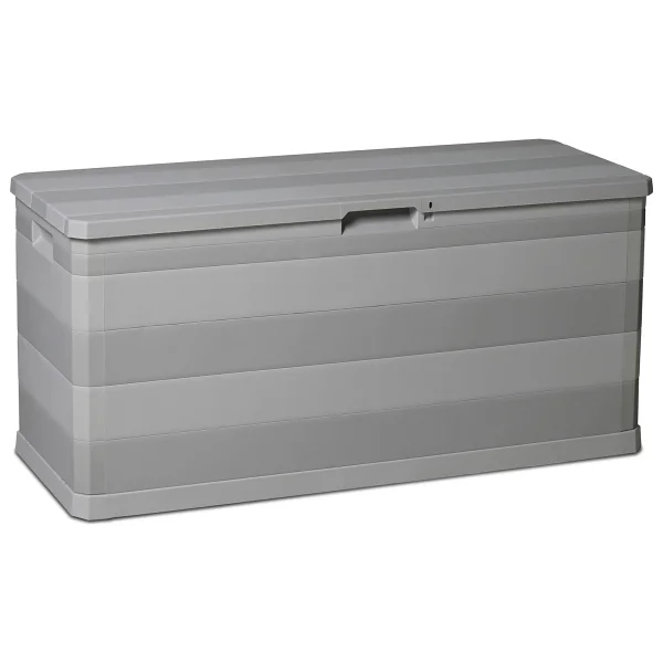 Toomax Multibox Elegance 280l Bahçe Depolama Sandığı, Plastik Sandık Siyah - Görsel 6