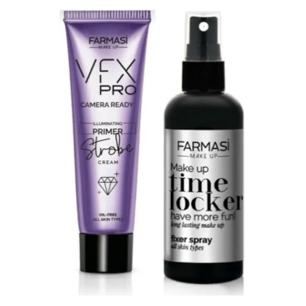Farmasi Makyaj Sabitleyici 115 Ml + Vfx Pro Işıltılı Makyaj Bazı 25 Ml 2 Li Paket - Görsel 2