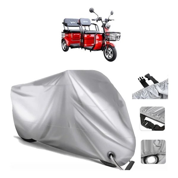 Autoen Yuki Yk-32 Greta Elektrikli Motor Brandası Arka Çanta Uyumlu (Bağlantı Ve Kilit Uyumlu) - Görsel 2