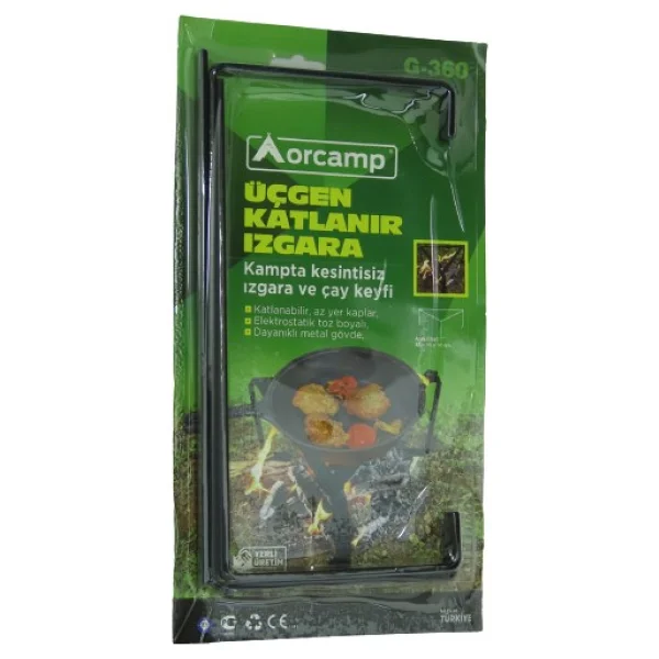Orcamp G-360 Katlanabilir Üçgen Izgara - Görsel 2