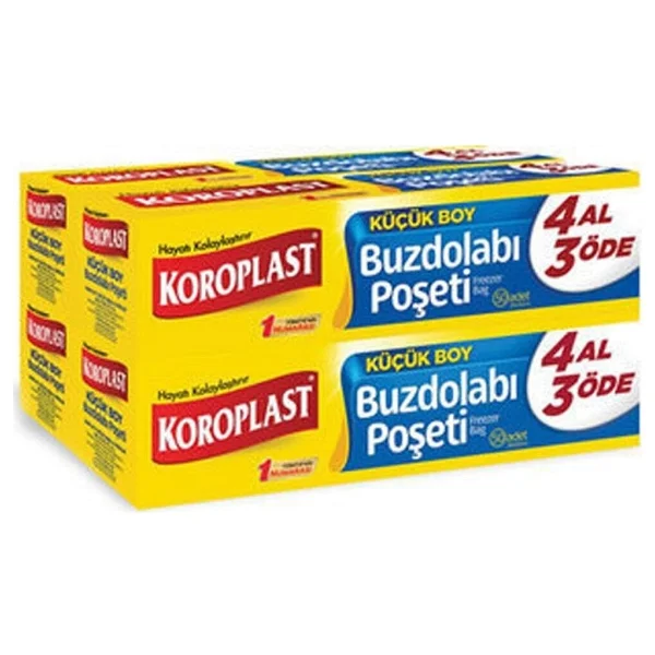 Koroplast Küçük Boy Buzdolabı Poşeti 40'lı - Görsel 7