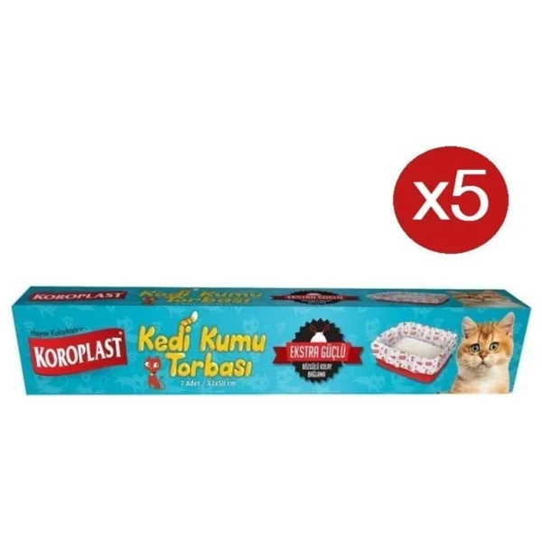 Koroplast Kedi Kumu Torbası 7'li X 5 - Görsel 2