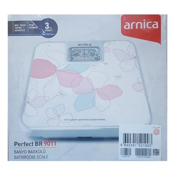 Arnica AA 175B Perfect BR 9011 Mekanik Banyo Baskülü - Görsel 2