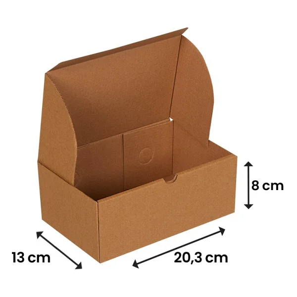 Packanya 20x13x8-500 Adet Hamburger Kutusu - Görsel 5