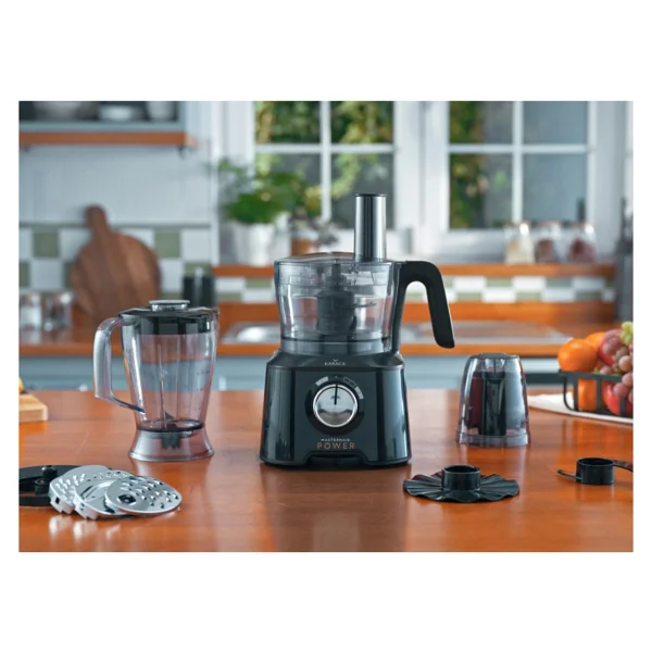 Karaca Mastermaid Power Multifunctional 10in1 Shiny Black 2000 W Gıda Hazırlama Seti - Görsel 2