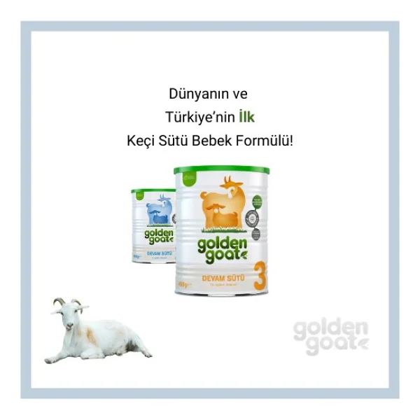 Golden Goat 2 Keçi Sütlü Devam Sütü 400 Gr 12 Adet - Görsel 6