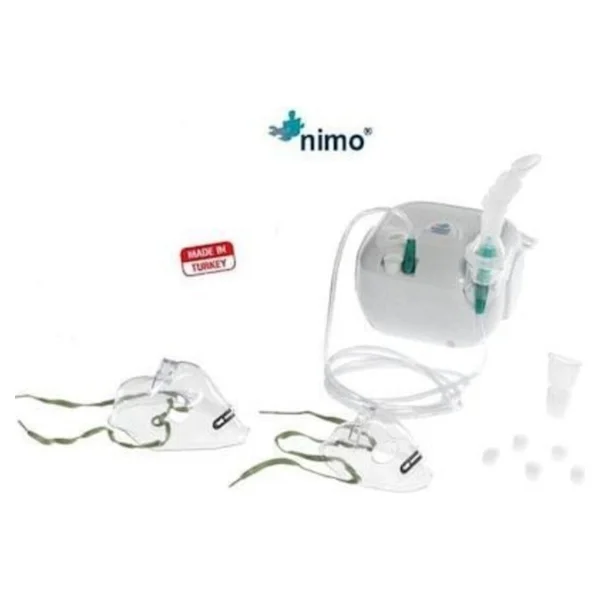 Nimo Mini Kompresörlü Kompak Nebulizatör Cihazı - Görsel 5