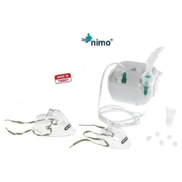 Nimo Mini Kompresörlü Kompak Nebulizatör Cihazı - Görsel 2